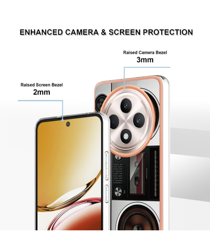 Coque Oppo Reno 12 F / 12 FS 5G Rétro Sound
