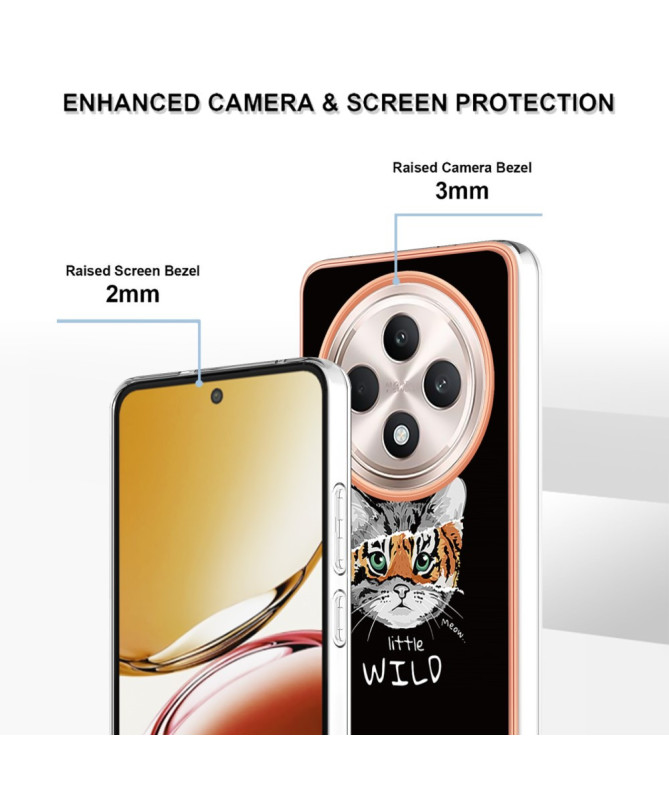 Coque Oppo Reno 12 F / 12 FS 5G Esprit Félin