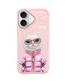 Coque iPhone 16 Plus Chat Fashion