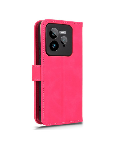 CLASSICO - Étui Realme GT 7 Pro Portefeuille Soft touch Magenta - photo 7