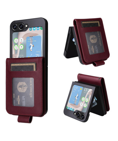 Coque Wallet Luxe pour Samsung Galaxy Z Flip 5