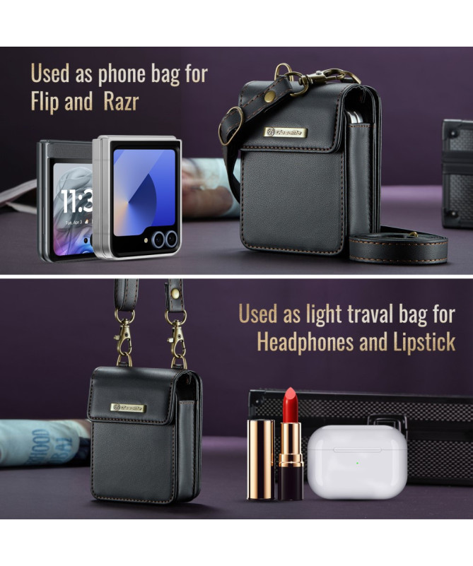 Pochette Eleganza pour Samsung Galaxy Z Flip 3 / 4 / 5 / 6