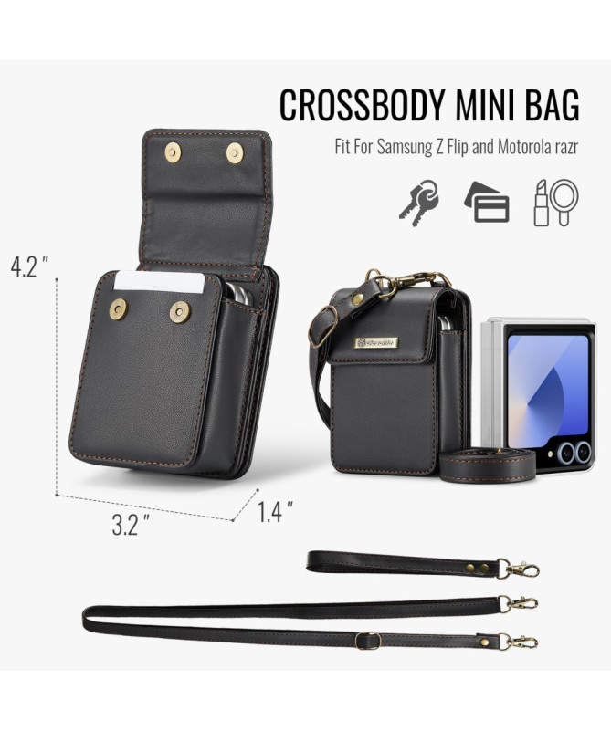 Pochette Eleganza pour Samsung Galaxy Z Flip 3 / 4 / 5 / 6