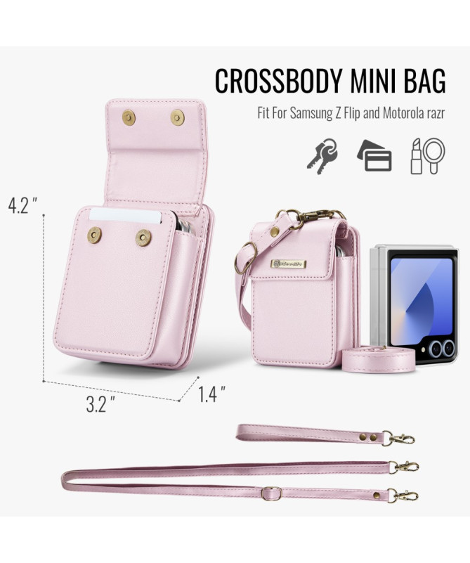 Pochette Eleganza pour Samsung Galaxy Z Flip 3 / 4 / 5 / 6