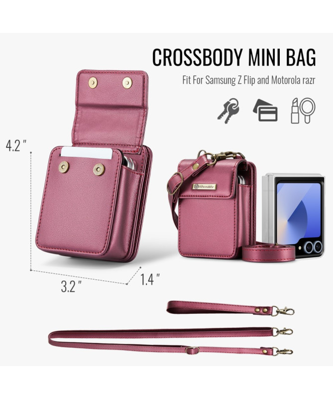 Pochette Eleganza pour Samsung Galaxy Z Flip 3 / 4 / 5 / 6