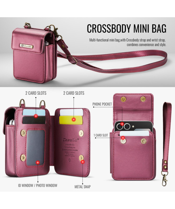 Pochette Eleganza pour Samsung Galaxy Z Flip 3 / 4 / 5 / 6