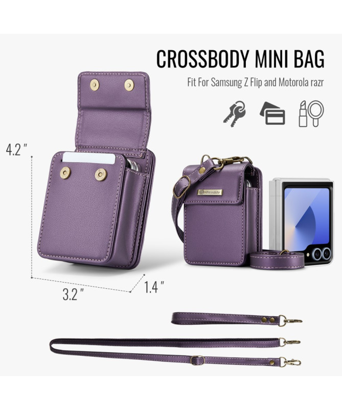 Pochette Eleganza pour Samsung Galaxy Z Flip 3 / 4 / 5 / 6