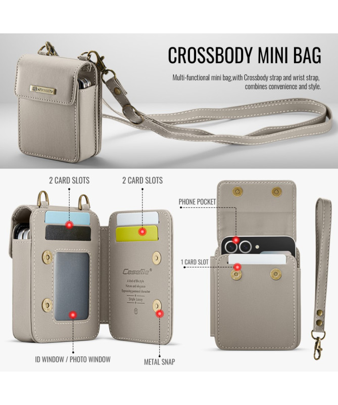 Pochette Eleganza pour Samsung Galaxy Z Flip 3 / 4 / 5 / 6