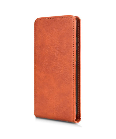 Monza - Housse Verticale OnePlus 13 avec Porte-Carte Marron Clair - photo 18