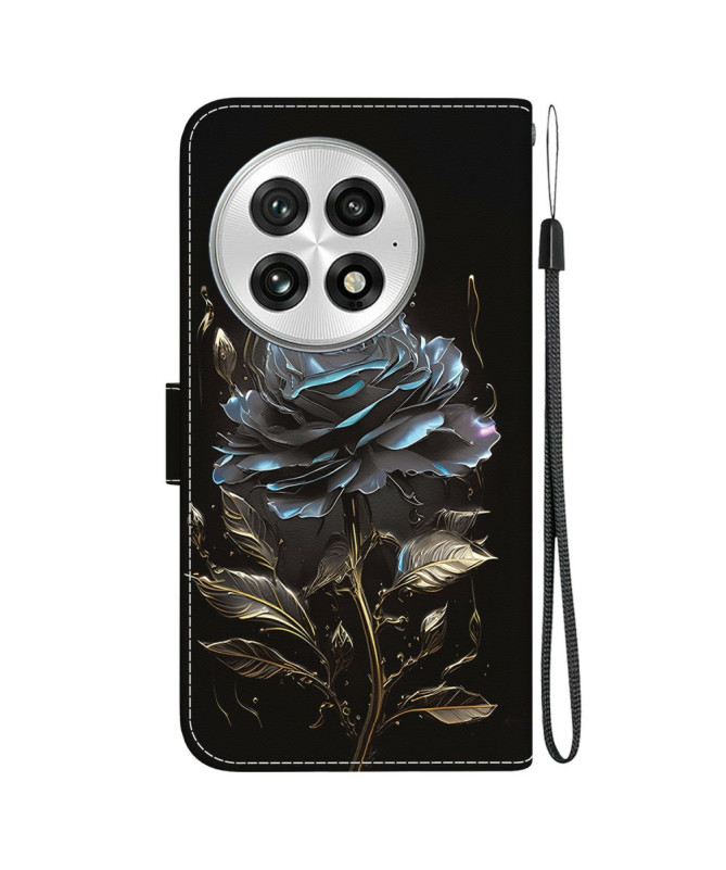 Housse OnePlus 13 Rose Mystique avec Fonction Portefeuille