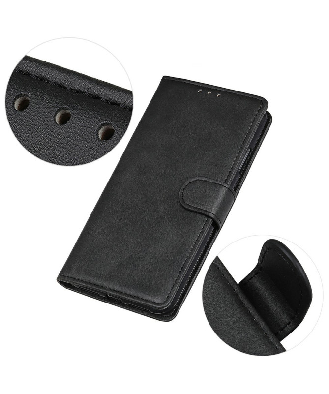 Housse Motorola Moto G15 Marius effet cuir mat