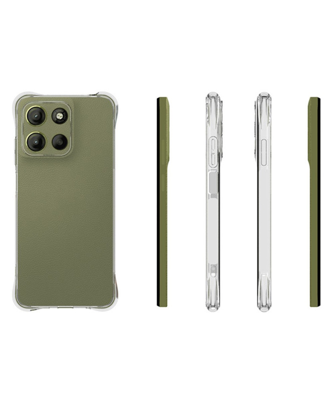 TRELKA - Coque Motorola Moto G15 Transparente Angles Renforcés