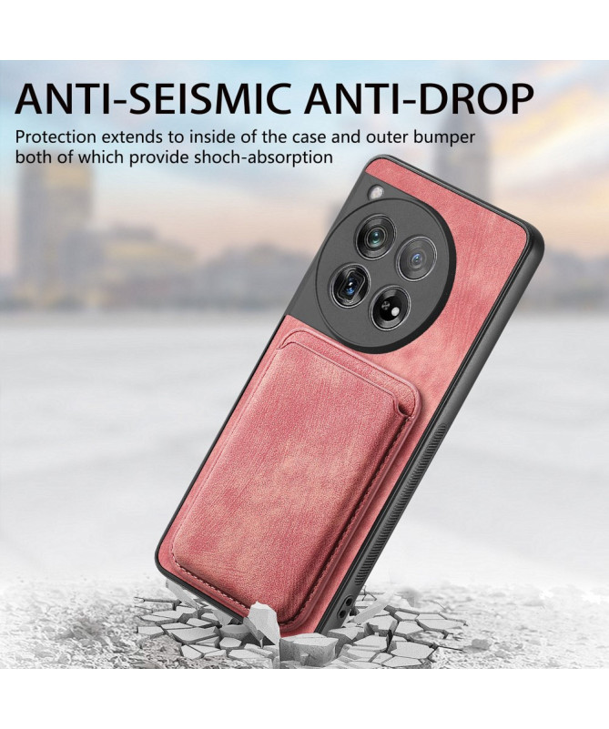 Montparnasse - Coque OnePlus 12 avec porte-cartes magnétique