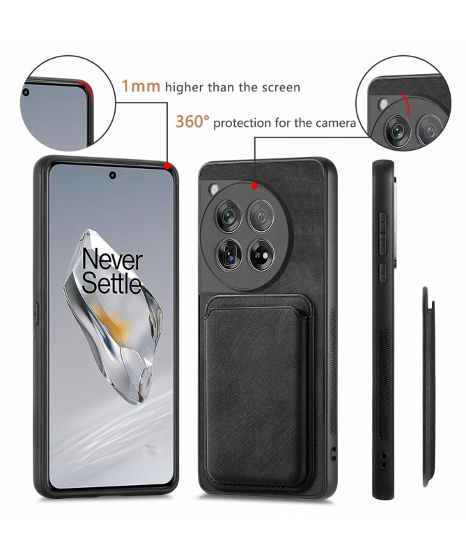 Montparnasse - Coque OnePlus 12 avec porte-cartes magnétique
