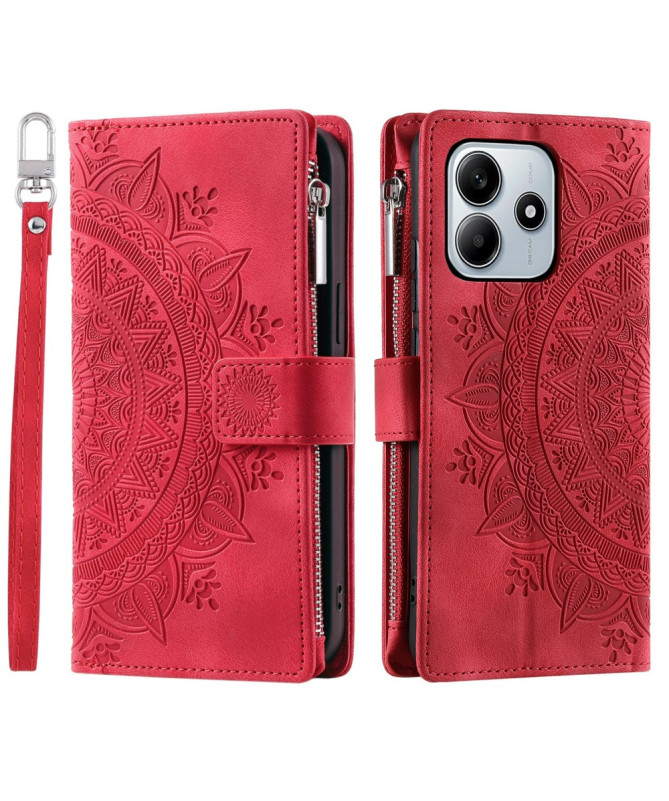 Housse Xiaomi Redmi Note 14 Mandala Porte-Cartes