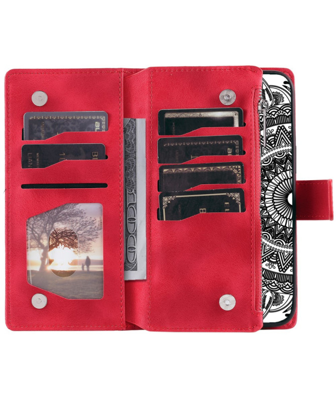 Housse Xiaomi Redmi Note 14 Mandala Porte-Cartes