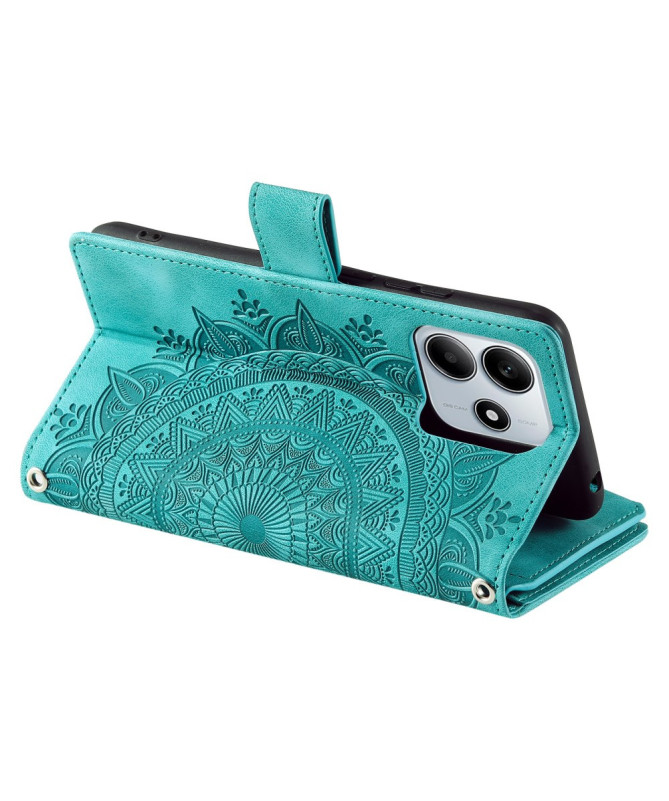 Housse Xiaomi Redmi Note 14 Mandala Porte-Cartes