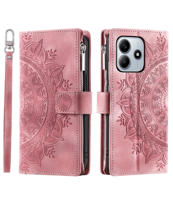Housse Xiaomi Redmi Note 14 Mandala Porte-Cartes