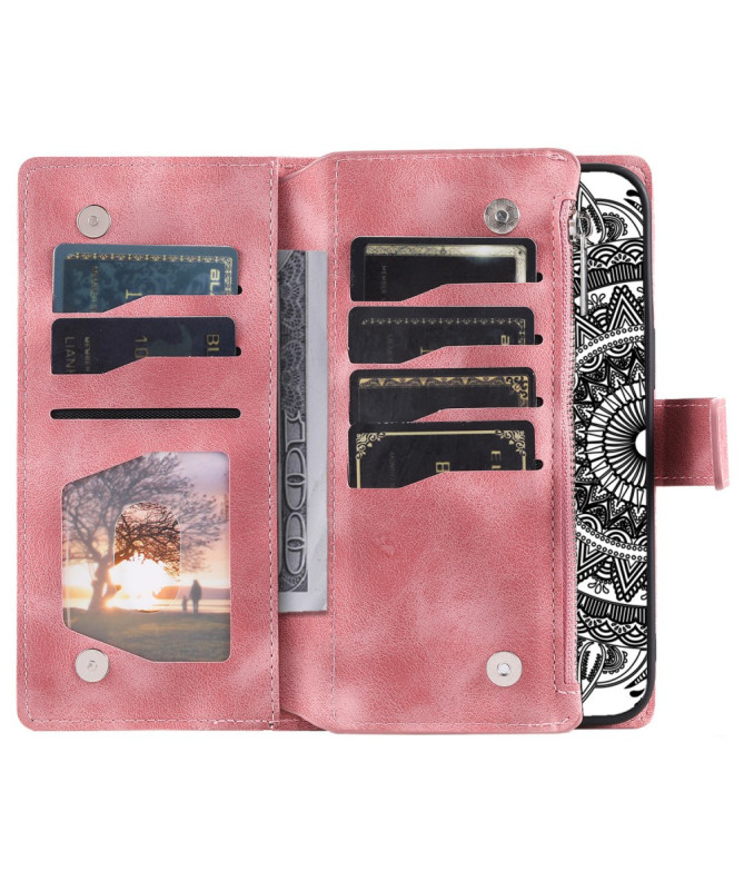 Housse Xiaomi Redmi Note 14 Mandala Porte-Cartes