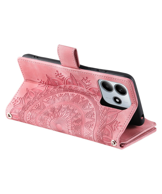 Housse Xiaomi Redmi Note 14 Mandala Porte-Cartes