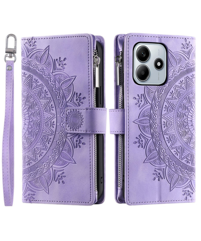 Housse Xiaomi Redmi Note 14 Mandala Porte-Cartes