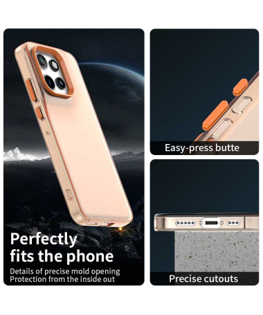 Candy 2 - Coque Motorola Edge 50 Neo Transparente Orange - photo 9
