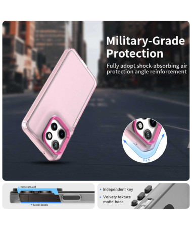 Candy 2 - Coque Motorola Edge 50 Neo Transparente Magenta - photo 23