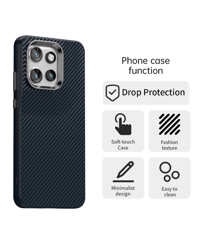 Coque Motorola Edge 50 Neo Carbon Fiber