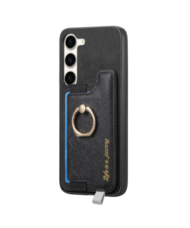 KARTER - Coque Samsung Galaxy S23 Plus avec Porte-Carte Détachable et 