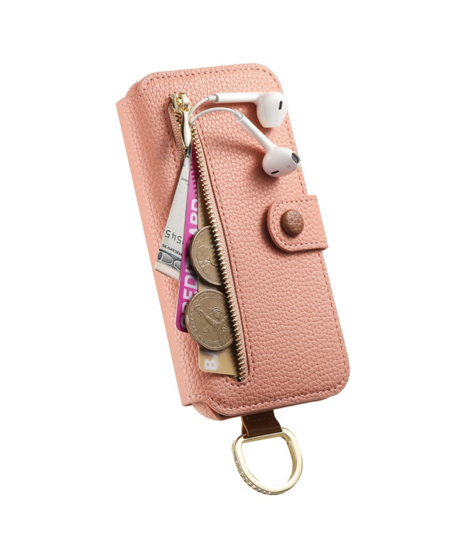 Étui Samsung Galaxy S23 Plus Portefeuille Effet Cuir et RFID