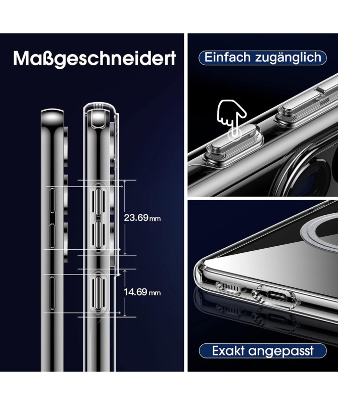 Coque Samsung Galaxy S23 Plus Transparence MagSafe