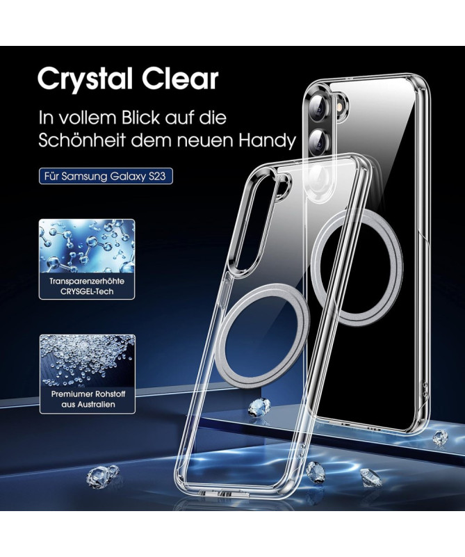 Coque Samsung Galaxy S23 Plus Transparence MagSafe