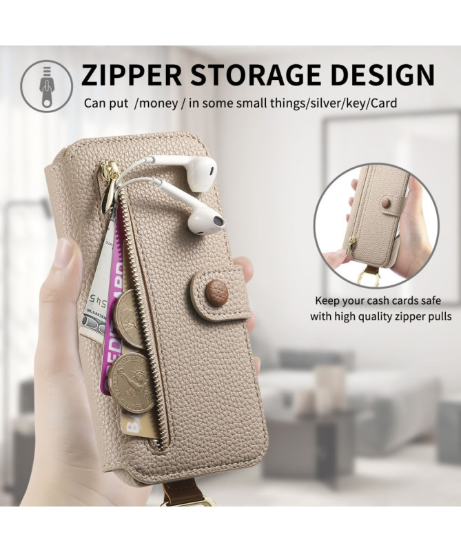 Étui Samsung Galaxy S23 Plus Portefeuille Effet Cuir et RFID