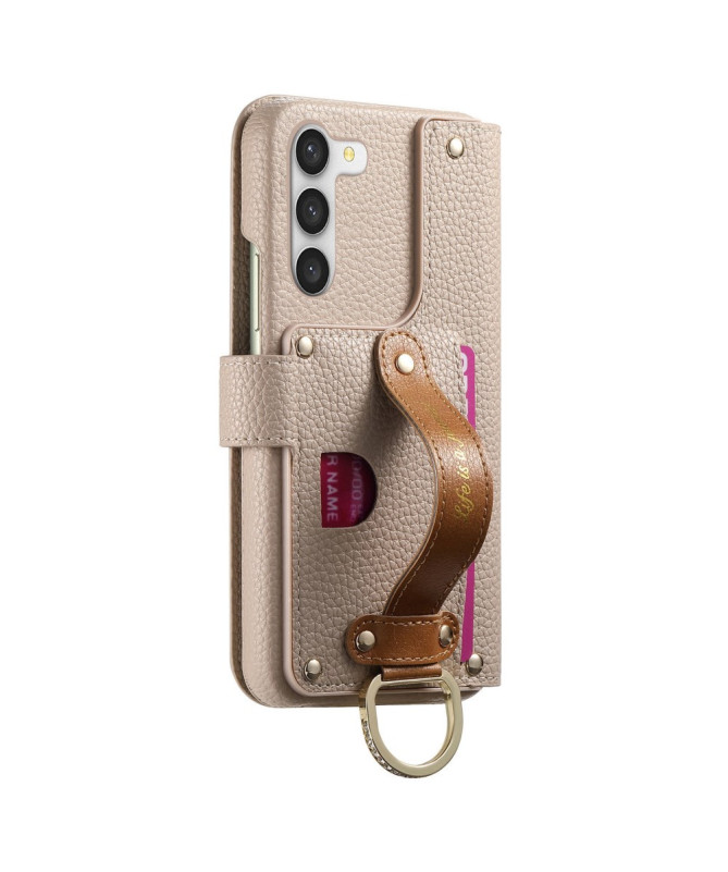 Étui Samsung Galaxy S23 Plus Portefeuille Effet Cuir et RFID