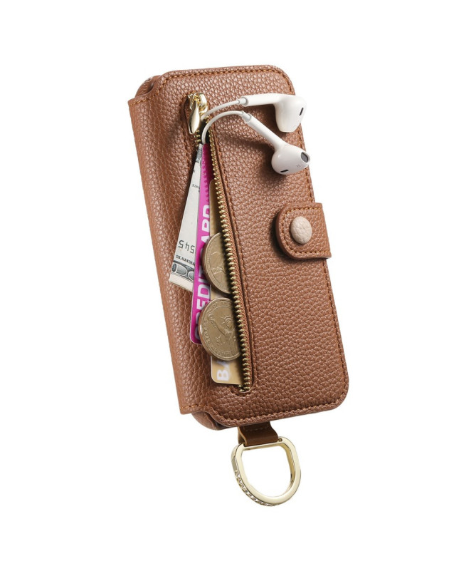 Étui Samsung Galaxy S23 Plus Portefeuille Effet Cuir et RFID