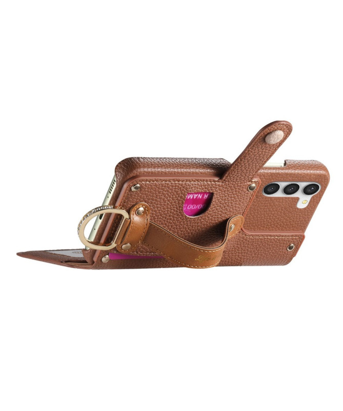 Étui Samsung Galaxy S23 Plus Portefeuille Effet Cuir et RFID