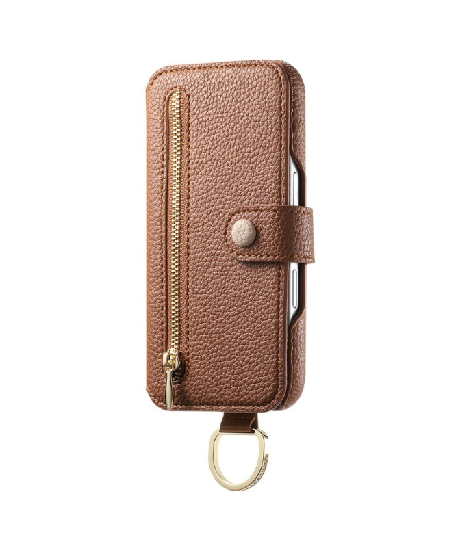 Étui Samsung Galaxy S23 Plus Portefeuille Effet Cuir et RFID