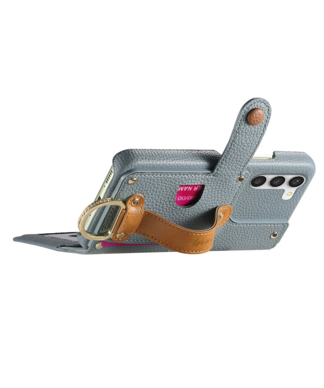 Étui Samsung Galaxy S23 Plus Portefeuille Effet Cuir et RFID