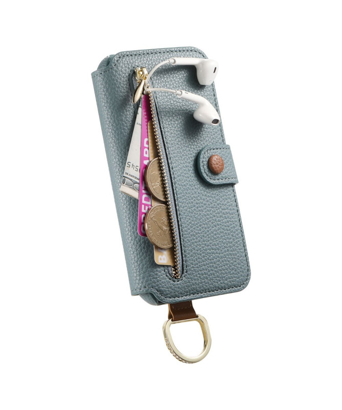 Étui Samsung Galaxy S23 Plus Portefeuille Effet Cuir et RFID