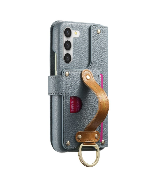 Étui Samsung Galaxy S23 Plus Portefeuille Effet Cuir et RFID