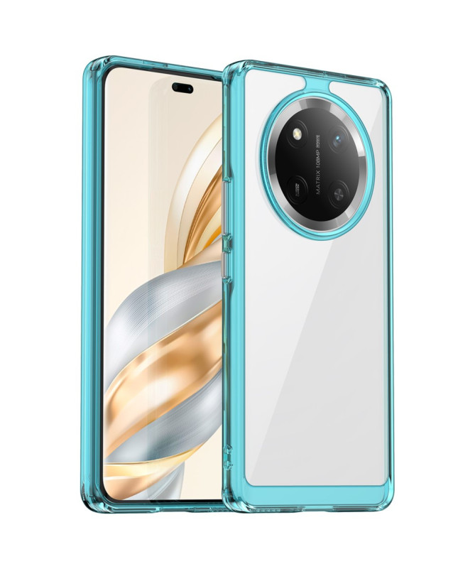 Honor Magic 7 Lite - Coque Transparente Contour Couleuré