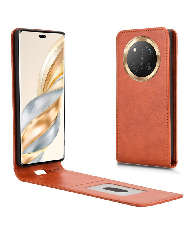 Monza - Housse Verticale Honor Magic 7 Lite avec Porte-Carte