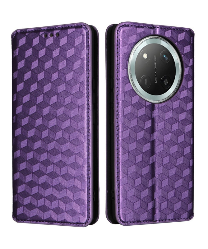 Housse Honor Magic 7 Lite flip cover design géométrie