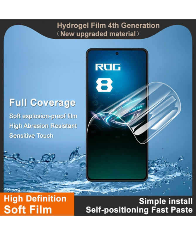 Protection d'écran Asus ROG Phone 8 5G / 8 Pro 5G en hydrogel (2 pièce