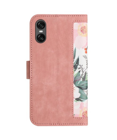 Housse Sony Xperia 10 VI Rose avec Design Floral