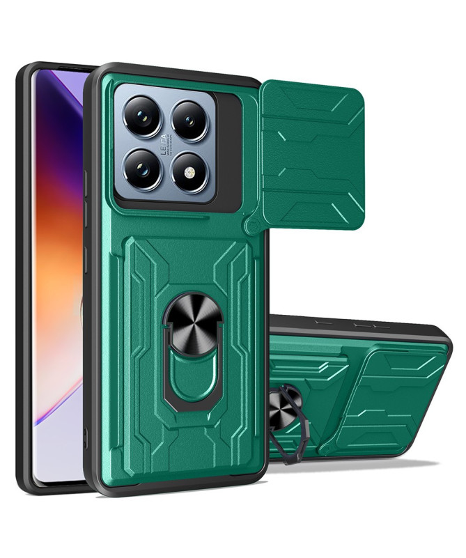 FORTEX - Coque Xiaomi 14T Pro protection caméra et support rotatif