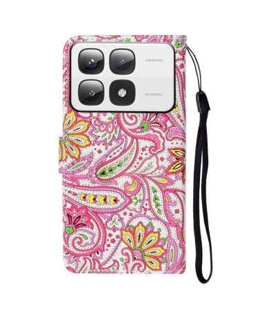 Housse Xiaomi 14T Pro Paisley fleur