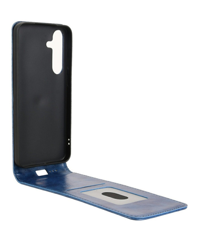 Monza - Housse Verticale Samsung Galaxy S24 FE avec Porte-Carte