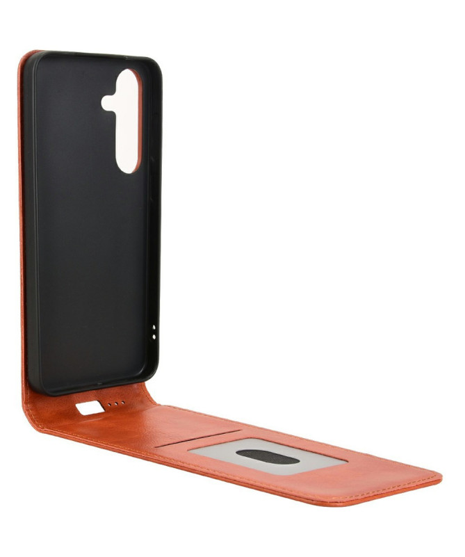 Monza - Housse Verticale Samsung Galaxy S24 FE avec Porte-Carte