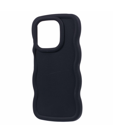Coque Xiaomi Redmi Note 13 Pro 5G / Poco X6 5G avec Bords Ondulés Noir - photo 7